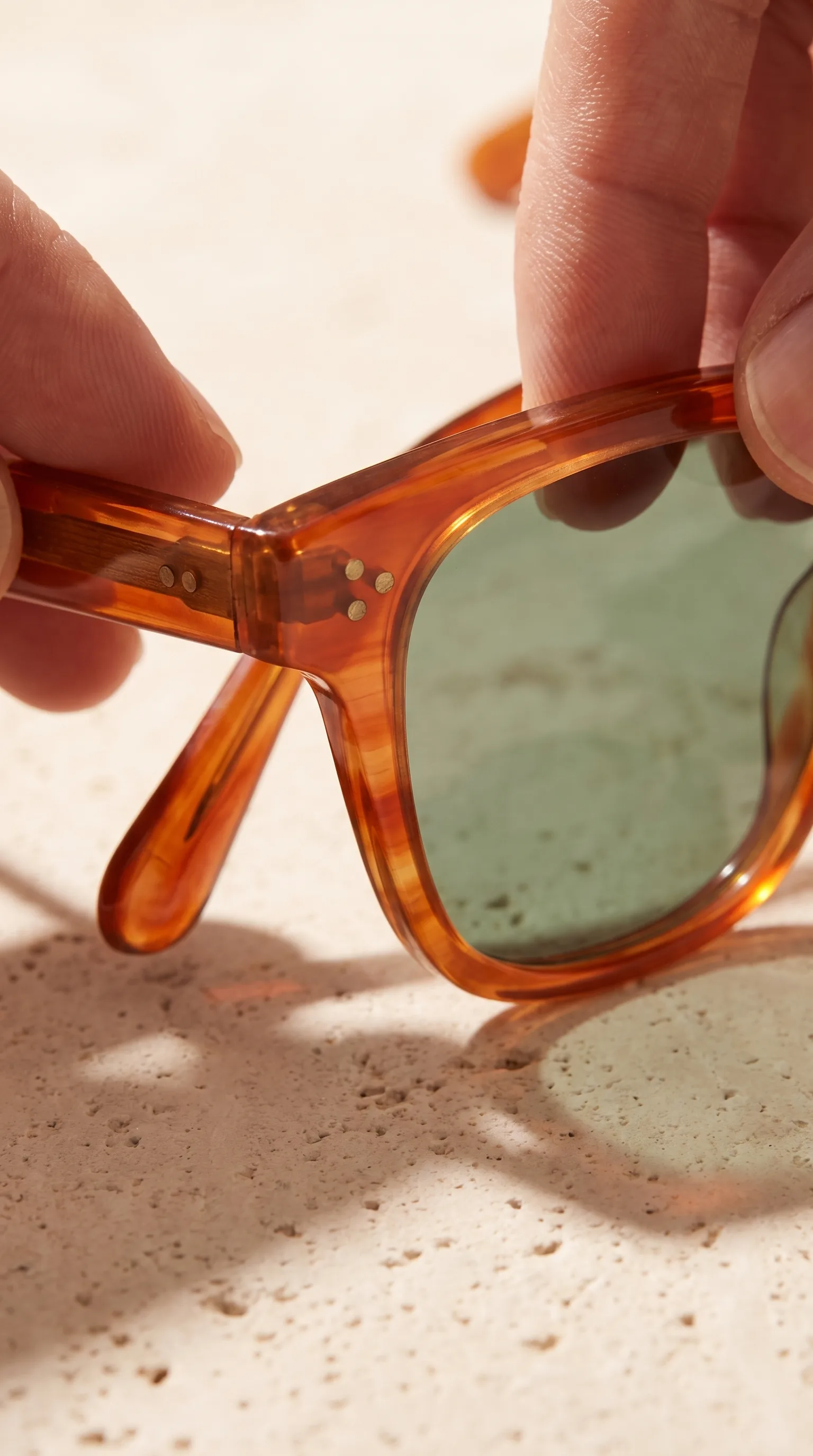 Fotografía de campaña de gafas